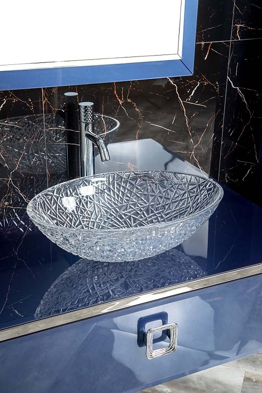 Столешница под раковину Armadi Art Lucido 100 синий 853-100-BL - 1