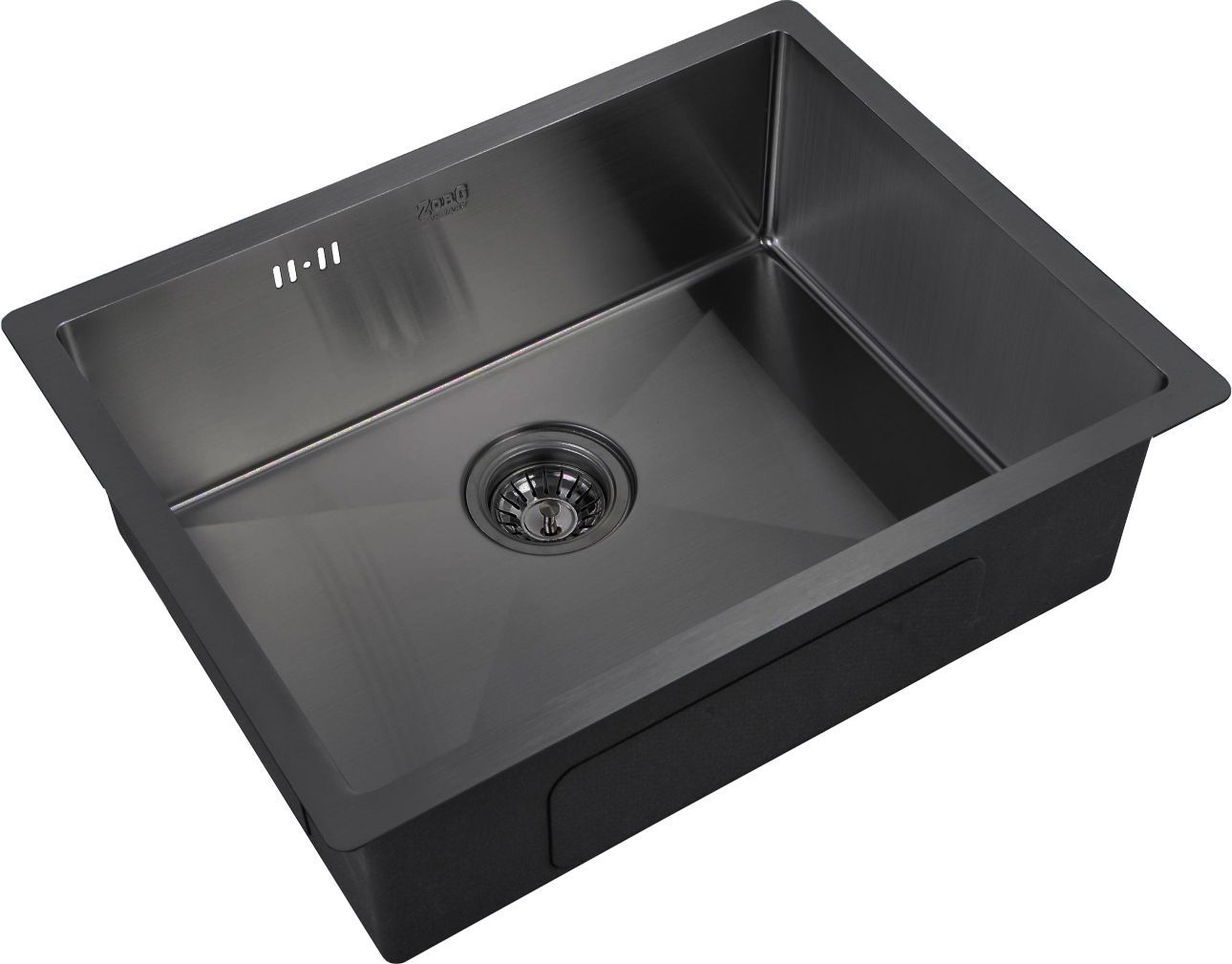 Мойка кухонная Zorg Inox PVD 5844 grafit - 0