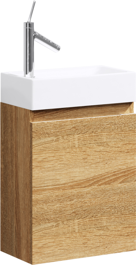 Мебель для ванной Aqwella Leon MP 40 дуб сонома - 3