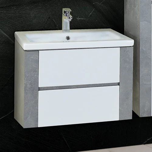 Тумба под раковину Onika Стоун 70 ателье светлое  107044 - 1