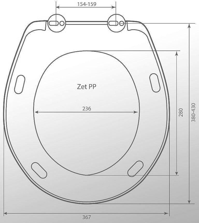Сиденье для унитаза Berges   010503 - 1