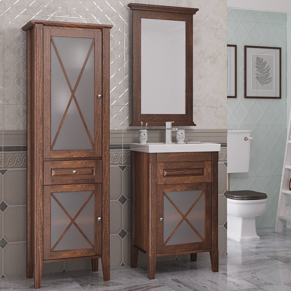 Тумба для комплекта Opadiris Палермо 50 R светлый орех 00-00002360 - 1