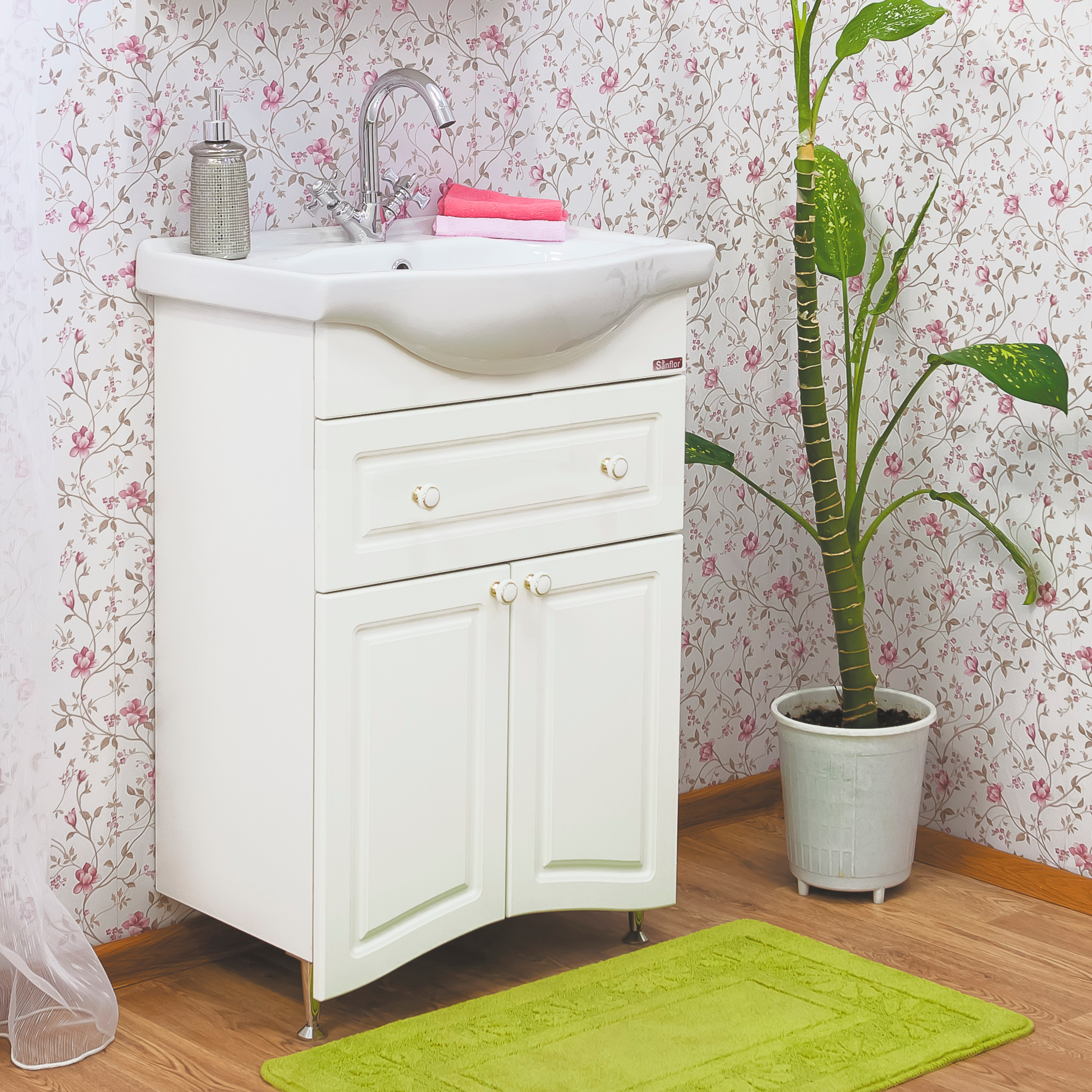 Тумба с раковиной Sanflor Софи 60 - 0