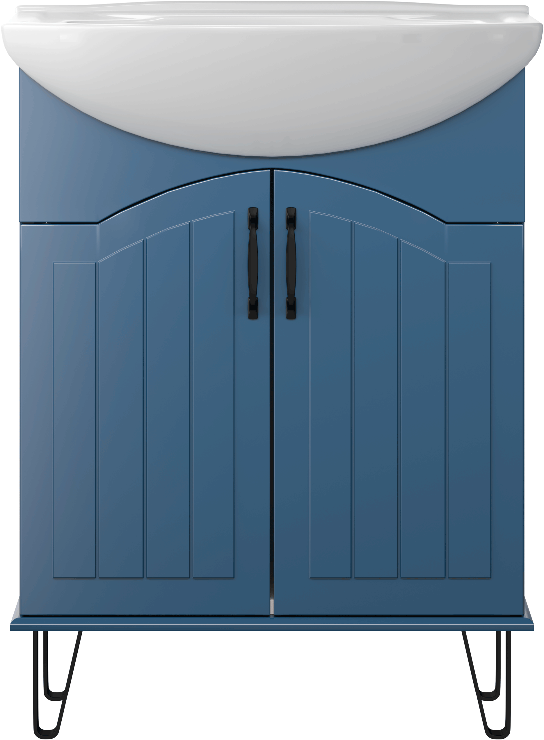 Тумба с раковиной DIWO Сочи 65 синяя 564061 - 6