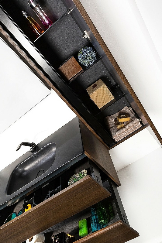 Тумба под раковину Armadi Art Vallessi 120 темное дерево 837-120-D - 17