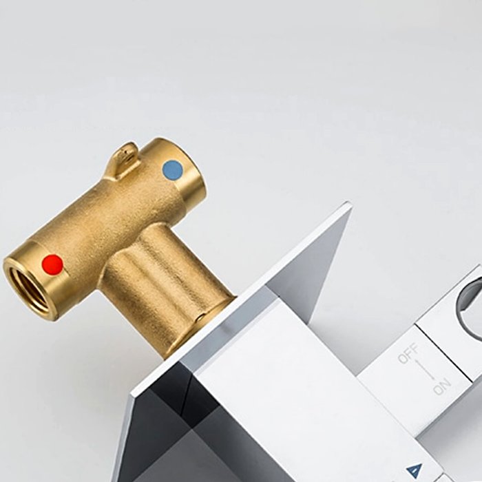 Термостатический смеситель с гигиеническим душем Gappo G7207-40 - 5