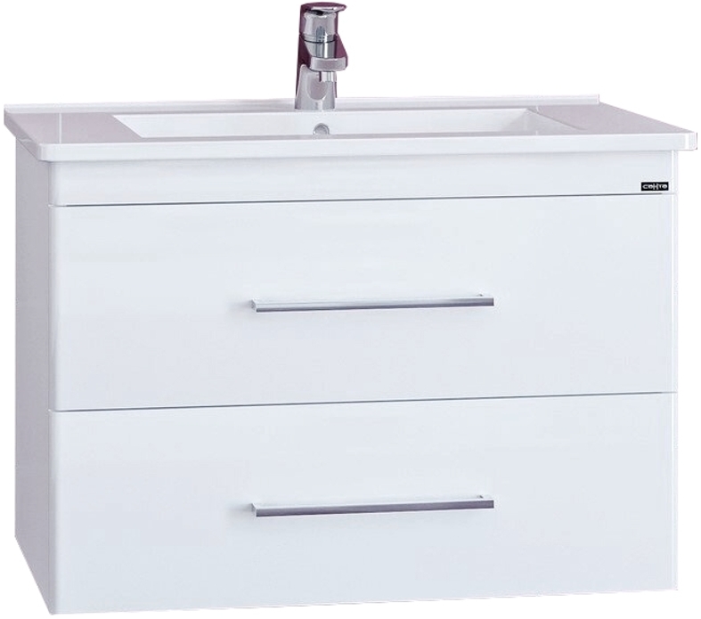 Тумба под раковину подвесная Санта Вегас 75 белый 226031 - 0