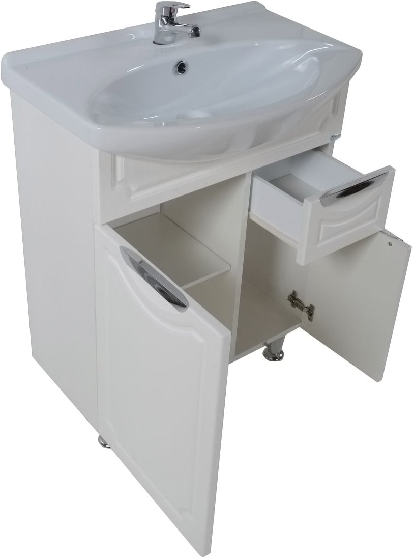 Мебельная раковина Dreja Лагуна 65 белая 192529 - 8