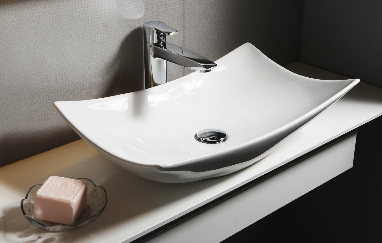 Смеситель для раковины Oras Safira new хром  2805F - 3