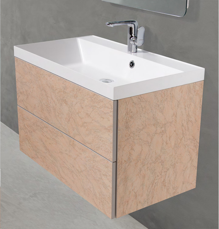 Мебельная раковина BelBagno Marino-Regina 70 белый  BB700/450-LV-MR-AST - 2
