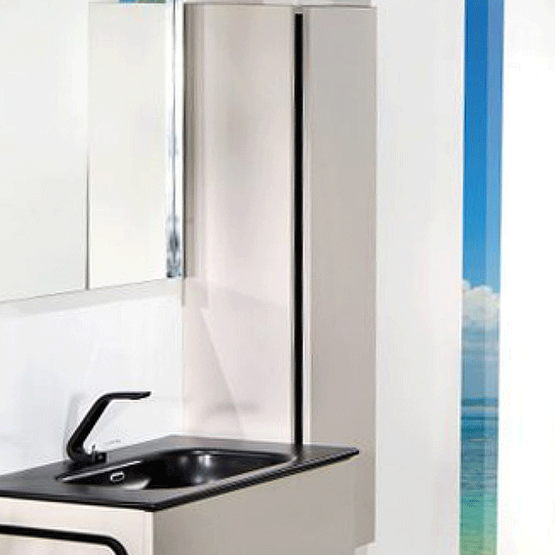 Шкаф - пенал Armadi Art Vallessi 35 подвесной бежевый матовый 836-C matt - 0