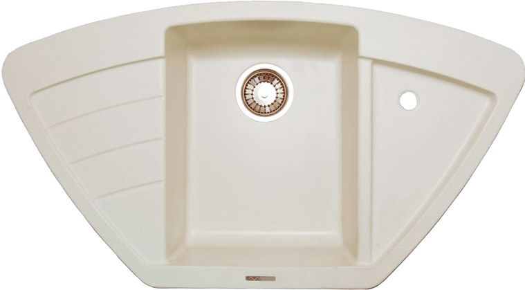 Мойка кухонная Lava A2 белая A2.LAT - 0