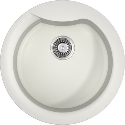 Мойка кухонная Omoikiri Yasugata 48R-WH белая 4993133 - 0