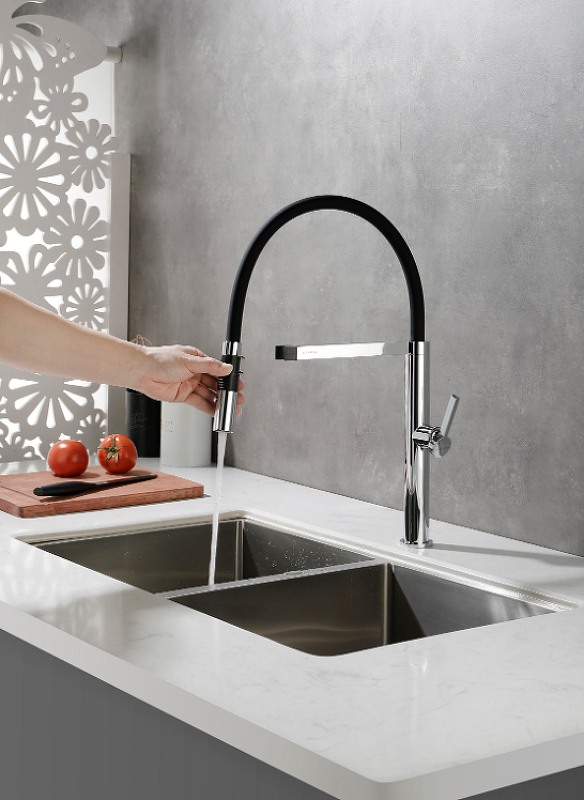 Смеситель для кухни Paulmark Leader хром Le214101-CR - 4