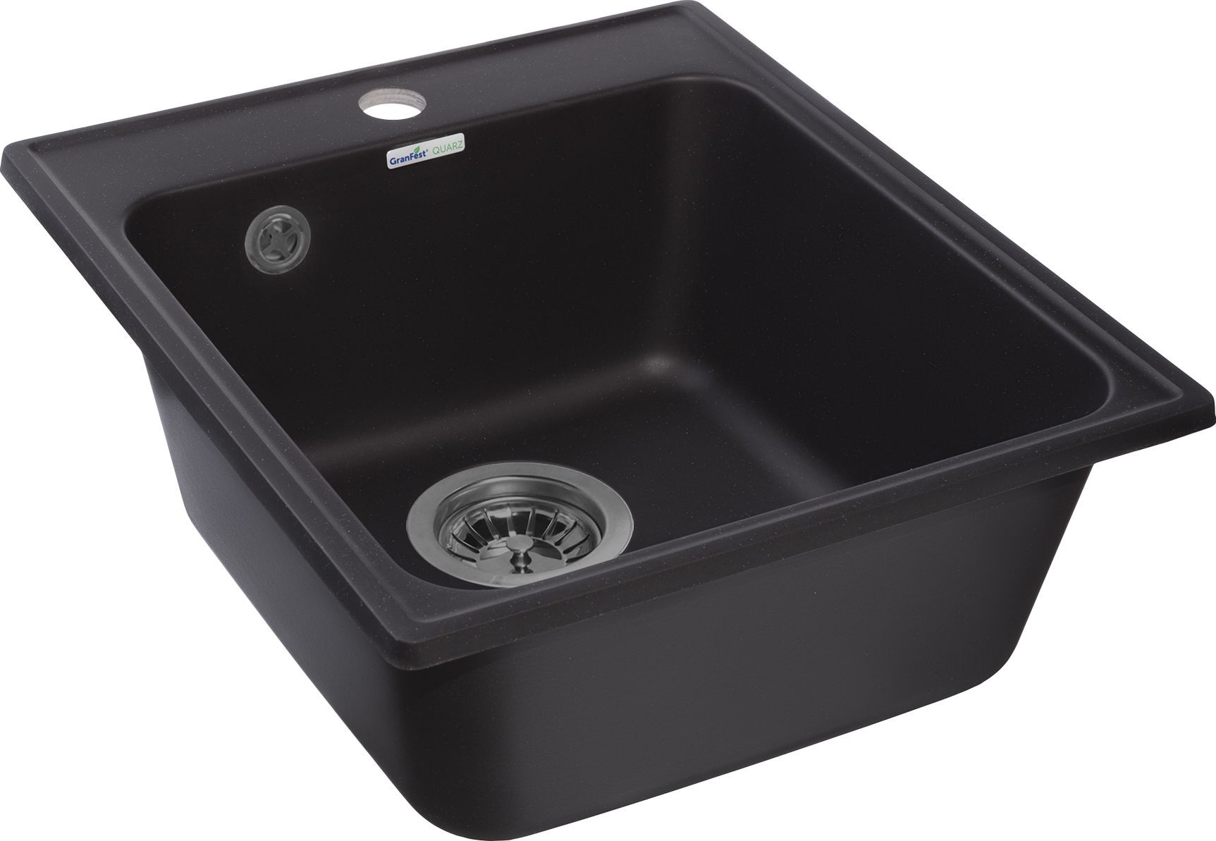 Мойка кухонная GranFest Quarz Z17 черный - 1