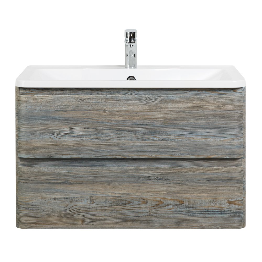 Тумба с раковиной BelBagno Albano 80 светлое дерево - 0