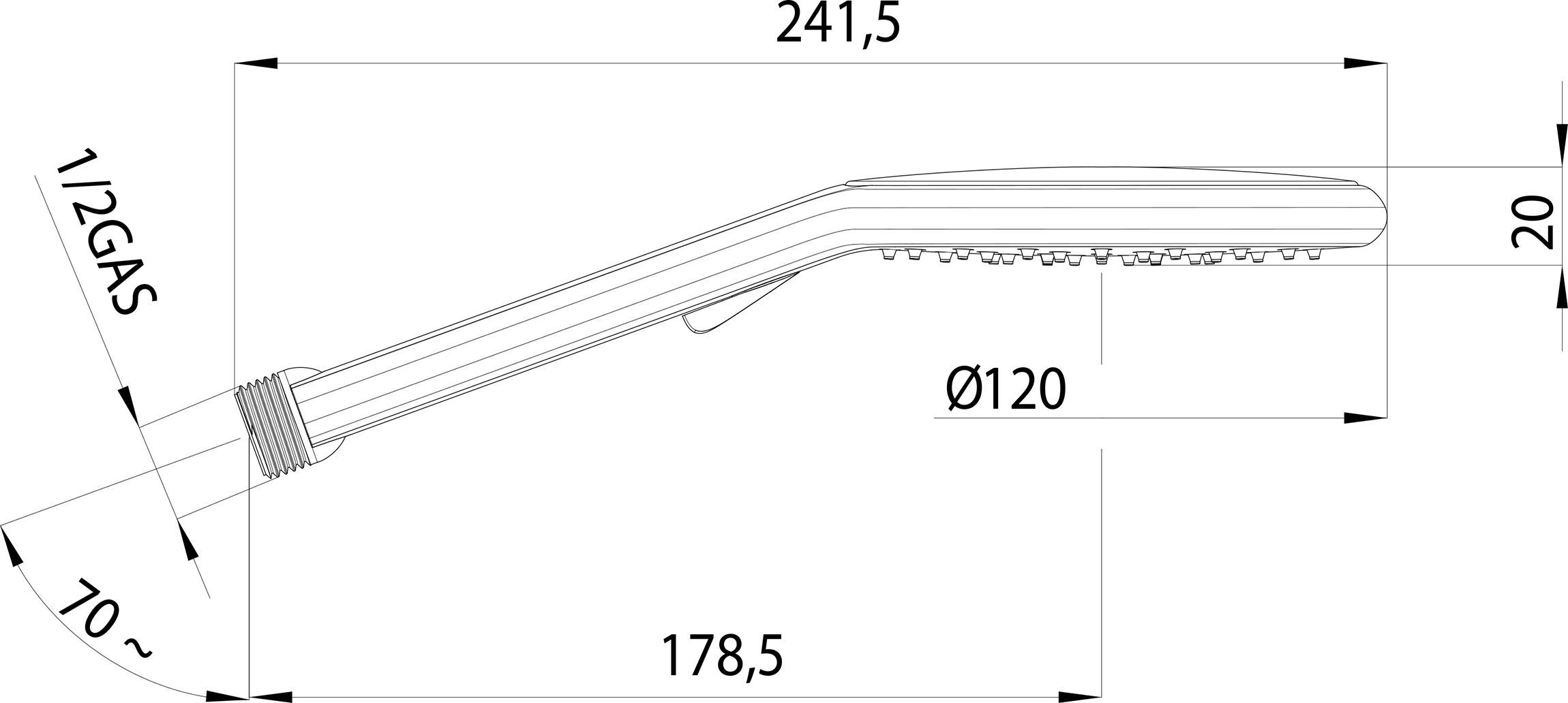 Душевой гарнитур Bossini Aqua Life C12004C.030 - 4