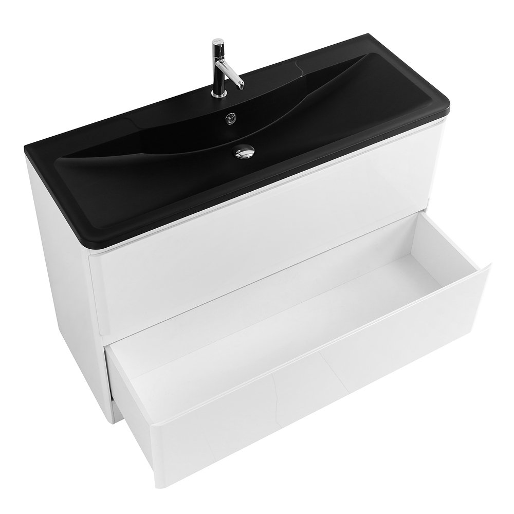 Тумба с раковиной BelBagno Albano 120 белый - 9