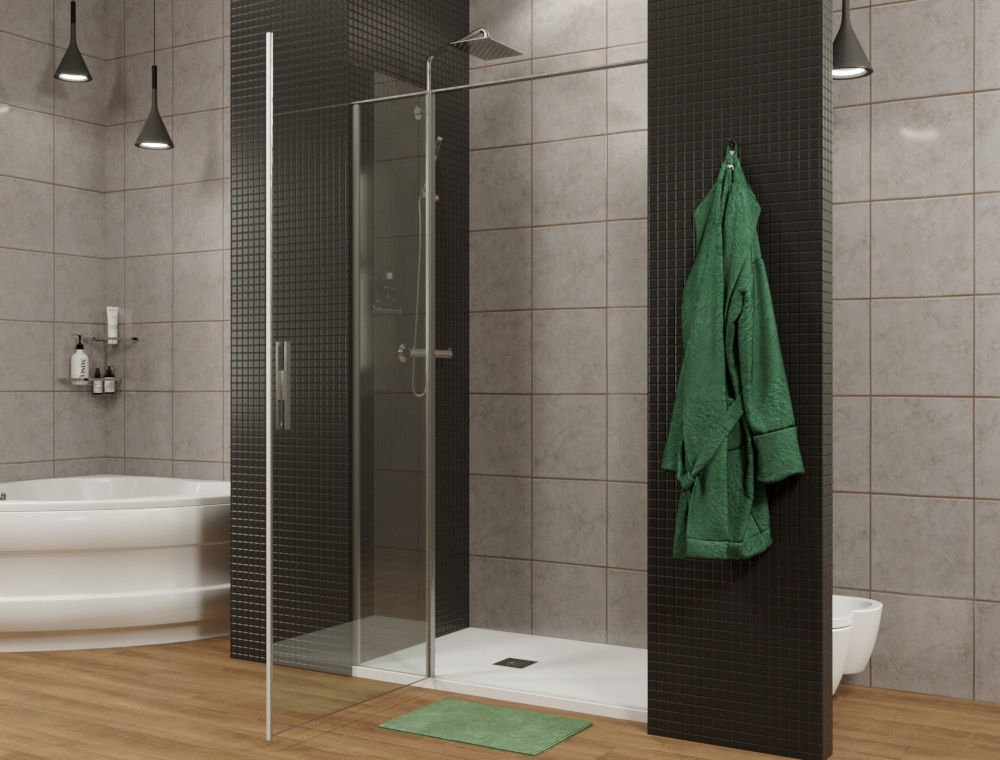 Душевая дверь в нишу Allen Brau Priority 3.31010.00 140 Cr - 6