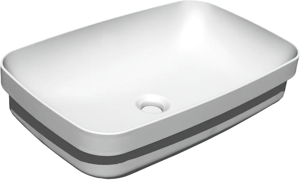 Раковина встраиваемая/накладная Kerasan Tribeca 60 белый матовый  514330 - 0