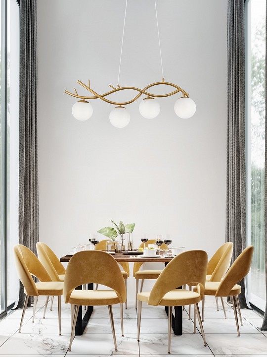 Подвесная люстра Freya Rosella FR8014PL-04BS - 3