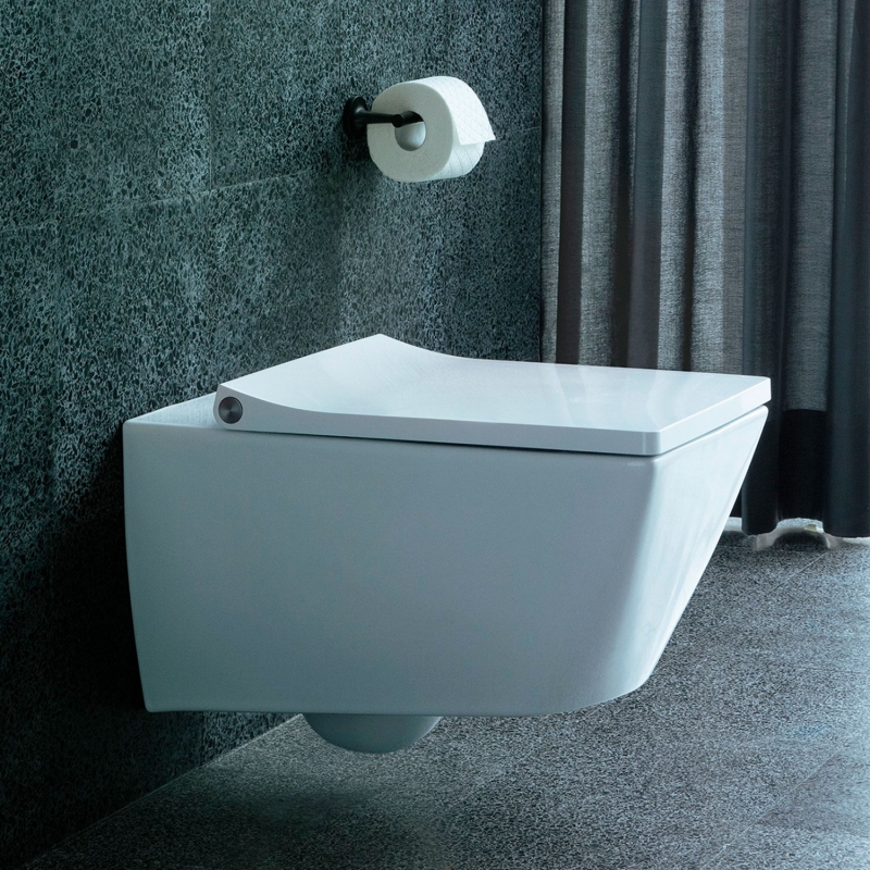 Унитаз подвесной Duravit Viu с крышкой, белый (2511090000) - 1