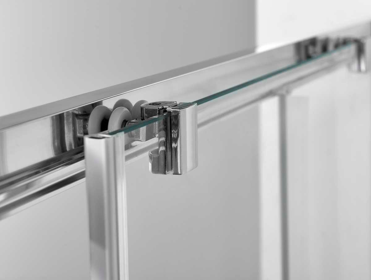 Душевая дверь в нишу Vincea Alpha VDS-3AL100CL 100 см, стекло прозрачное, хром - 1