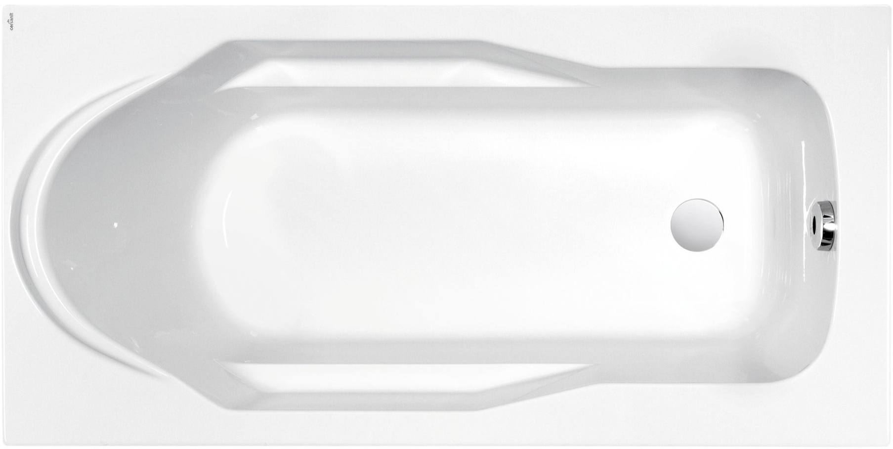 Акриловая ванна Cersanit Santana 150 ультра белый 63349 - 0