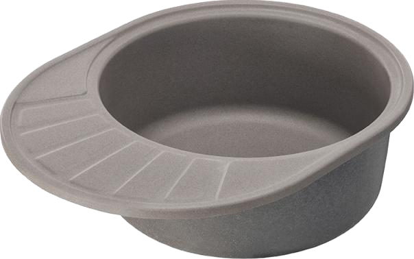 Мойка кухонная AQUATON Чезана серый шелк 1A711232CS250 - 1