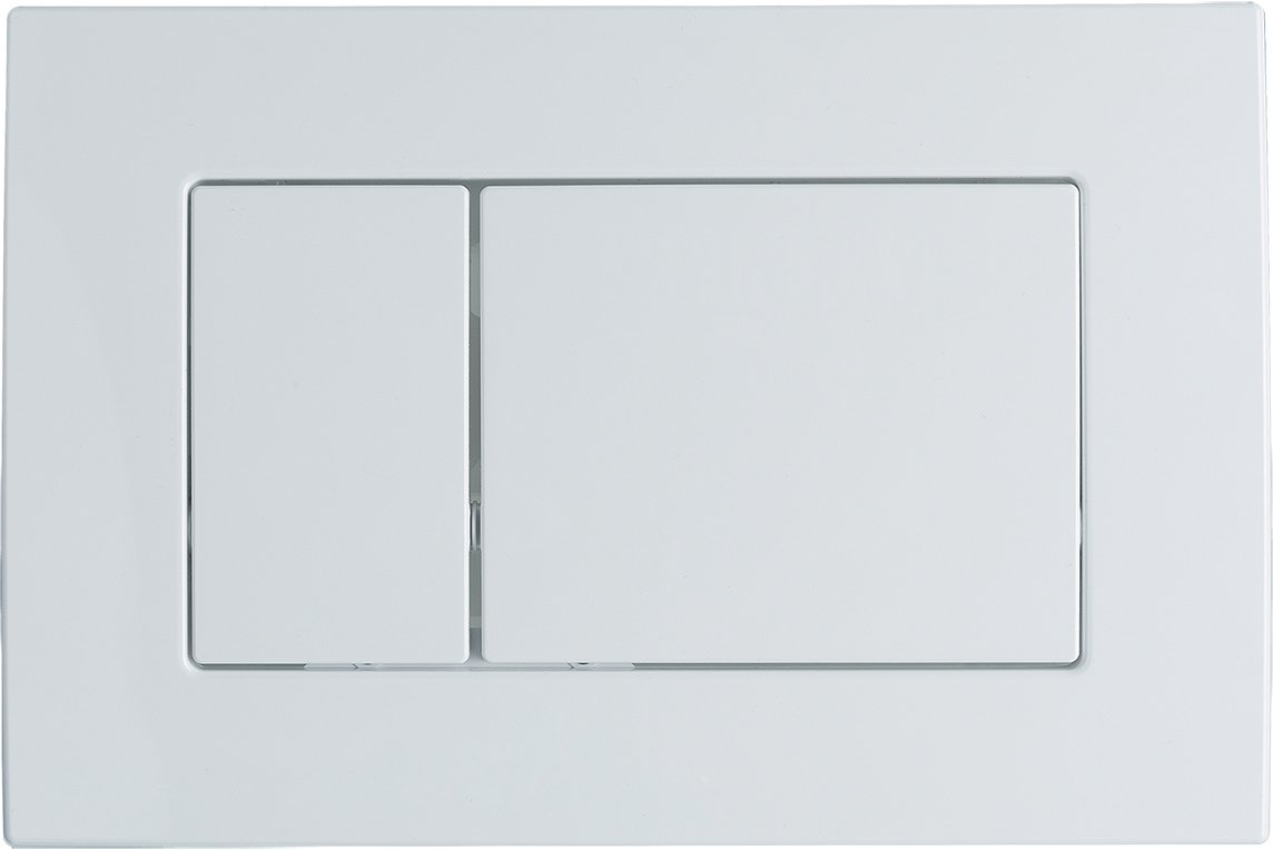 Система инсталляции для унитазов Berges Wasserhaus Atom 410 кнопка белая 040333 - 1