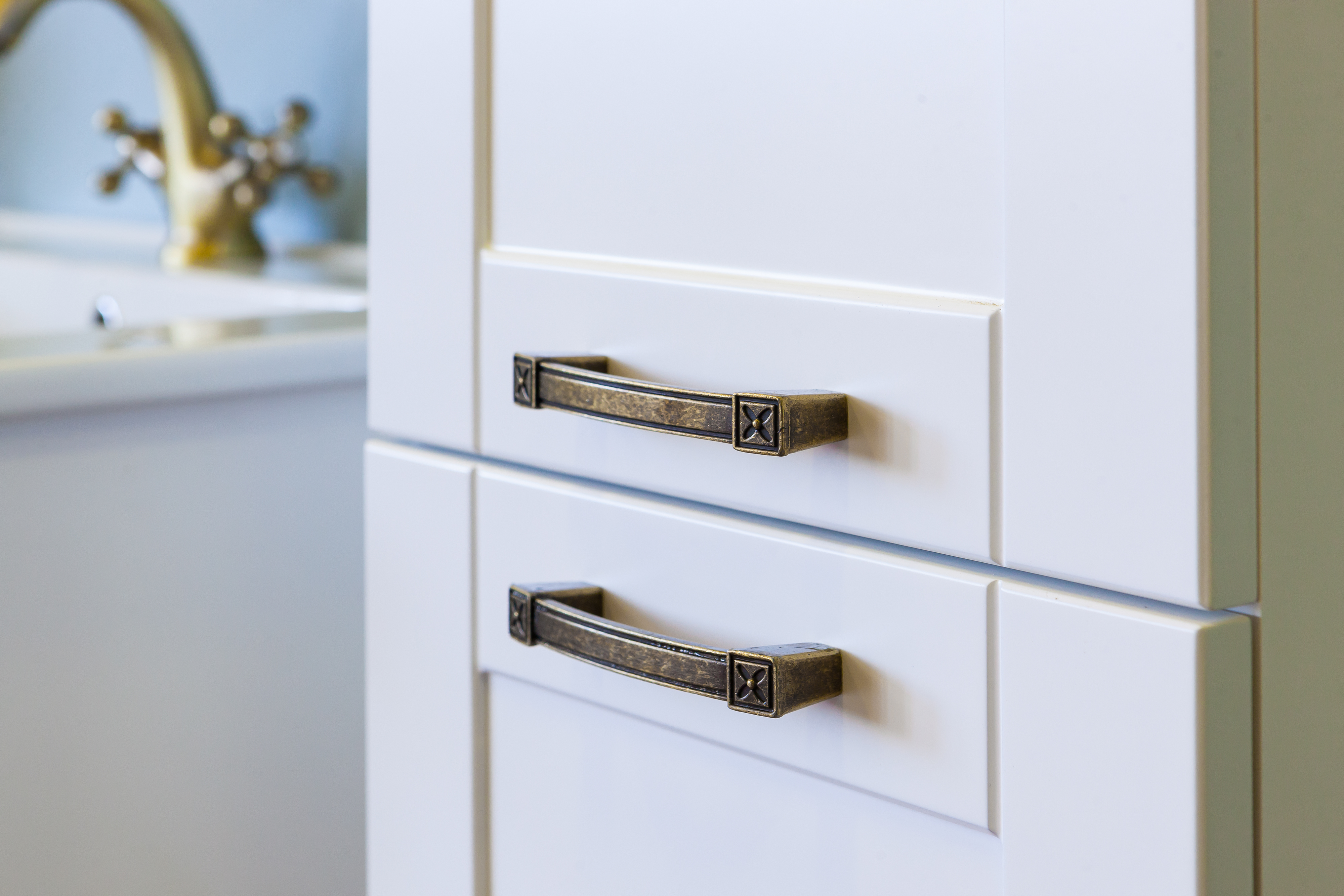 Шкаф-пенал Sanflor Ванесса L подвесной, белый С000005888 - 5