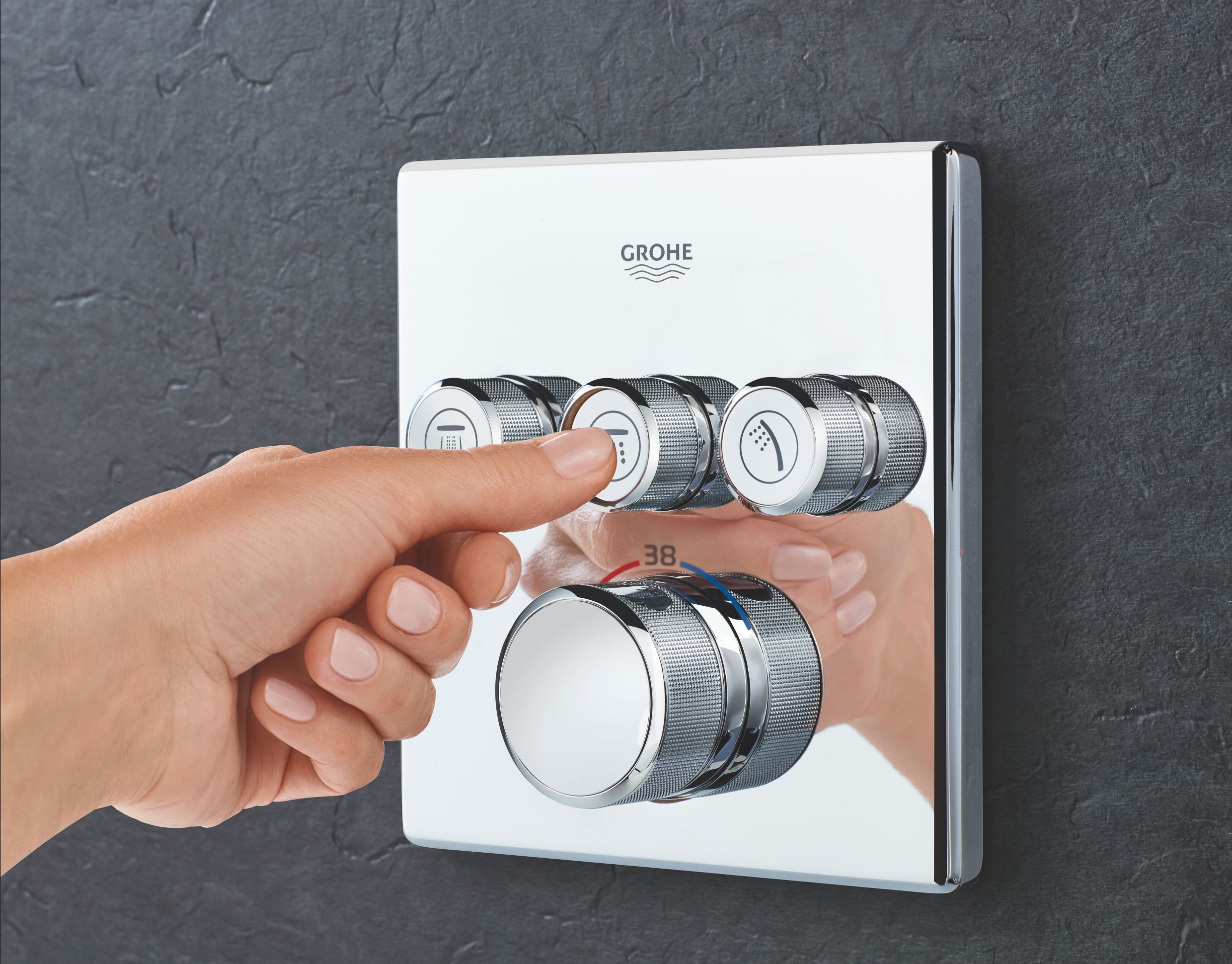 Термостат Grohe Grohtherm SmartControl 29126000 для душа - 6