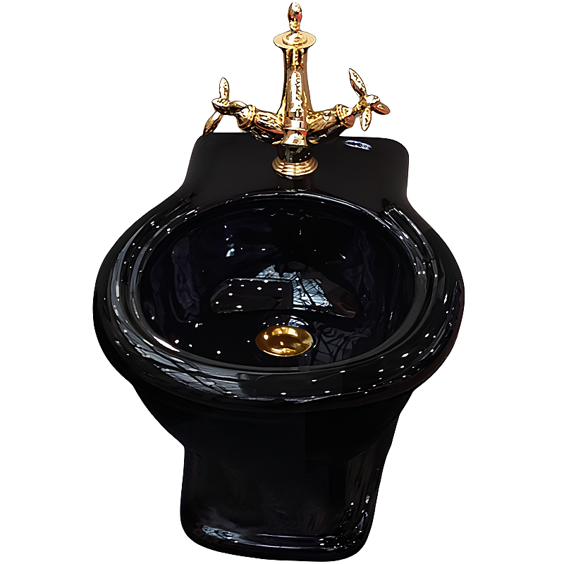 Биде подвесное Simas Lante черное глянцевое LA19 nero*1 - 0