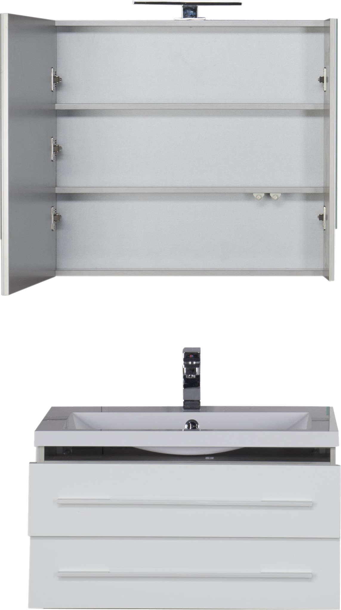 Мебель для ванной Aquanet Верона 75 подвесная белая 176669 - 19