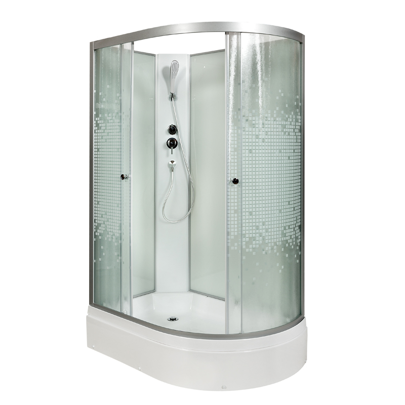 Душевая кабина Deto L 120х80 без крыши  L720LN - 1