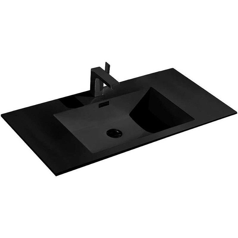 Мебельная раковина Vincea Chiara 100 черная VCB-13100B - 0