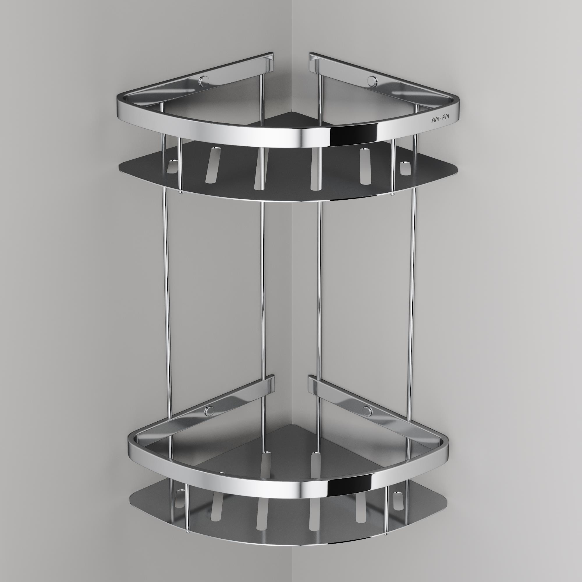 Полка AM.PM Sense L A7454200 2-ярусная, хром - 3