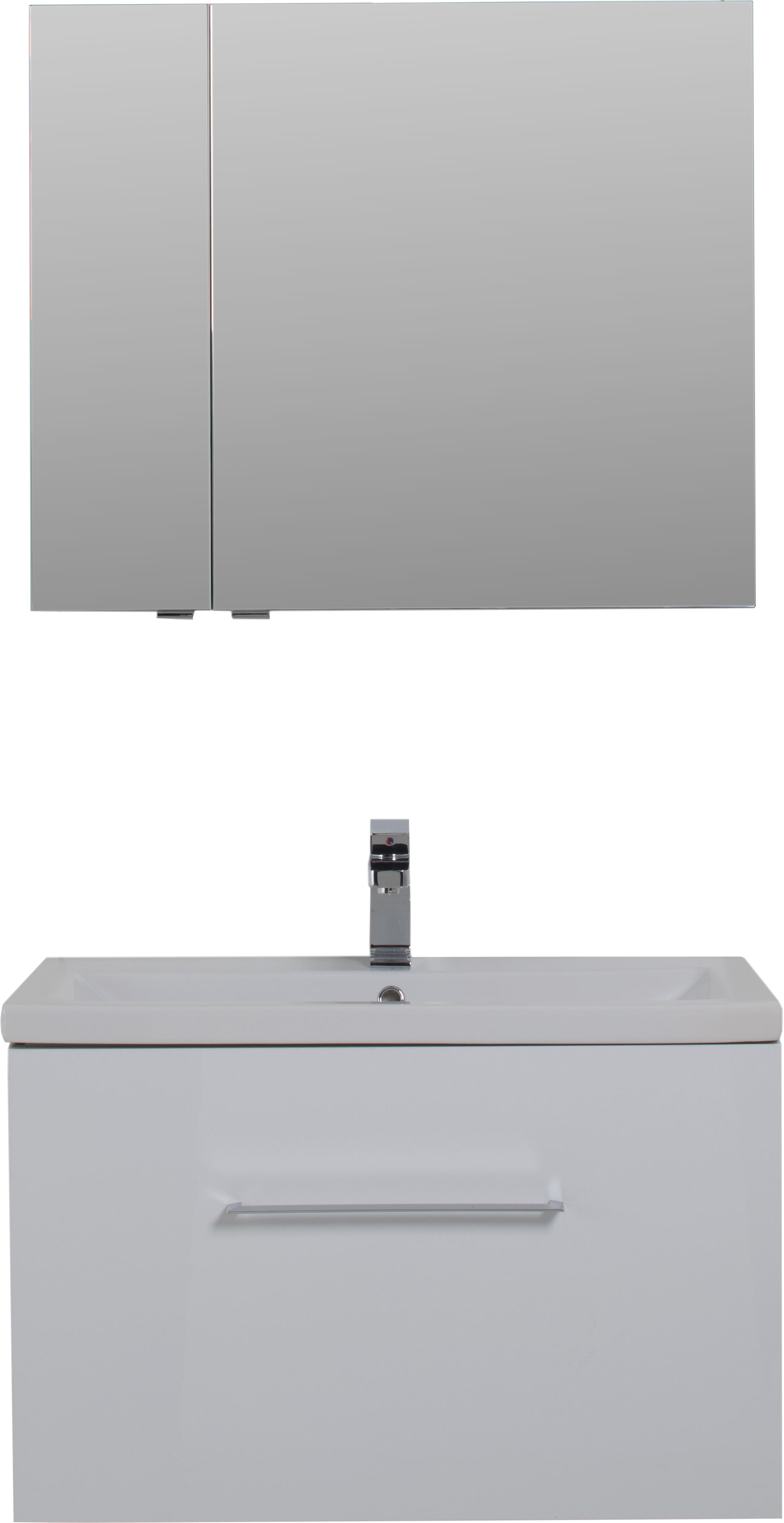 Мебель для ванной Aquanet Порто 80 белая - 1