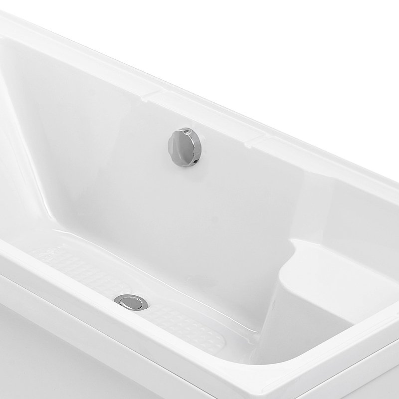 Ванна акриловая прямоугольная River Wemor 170/75/55 S  10000006118 - 2