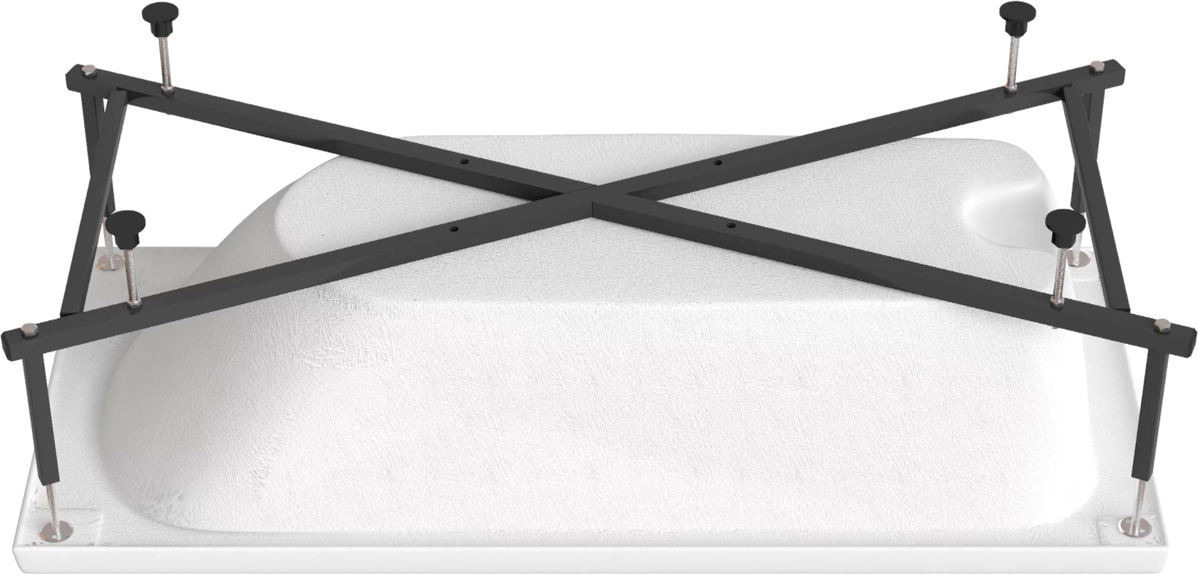 Акриловая ванна DIWO Ярославль 170x70 прямоугольная, пристенная, российская 511157 - 9