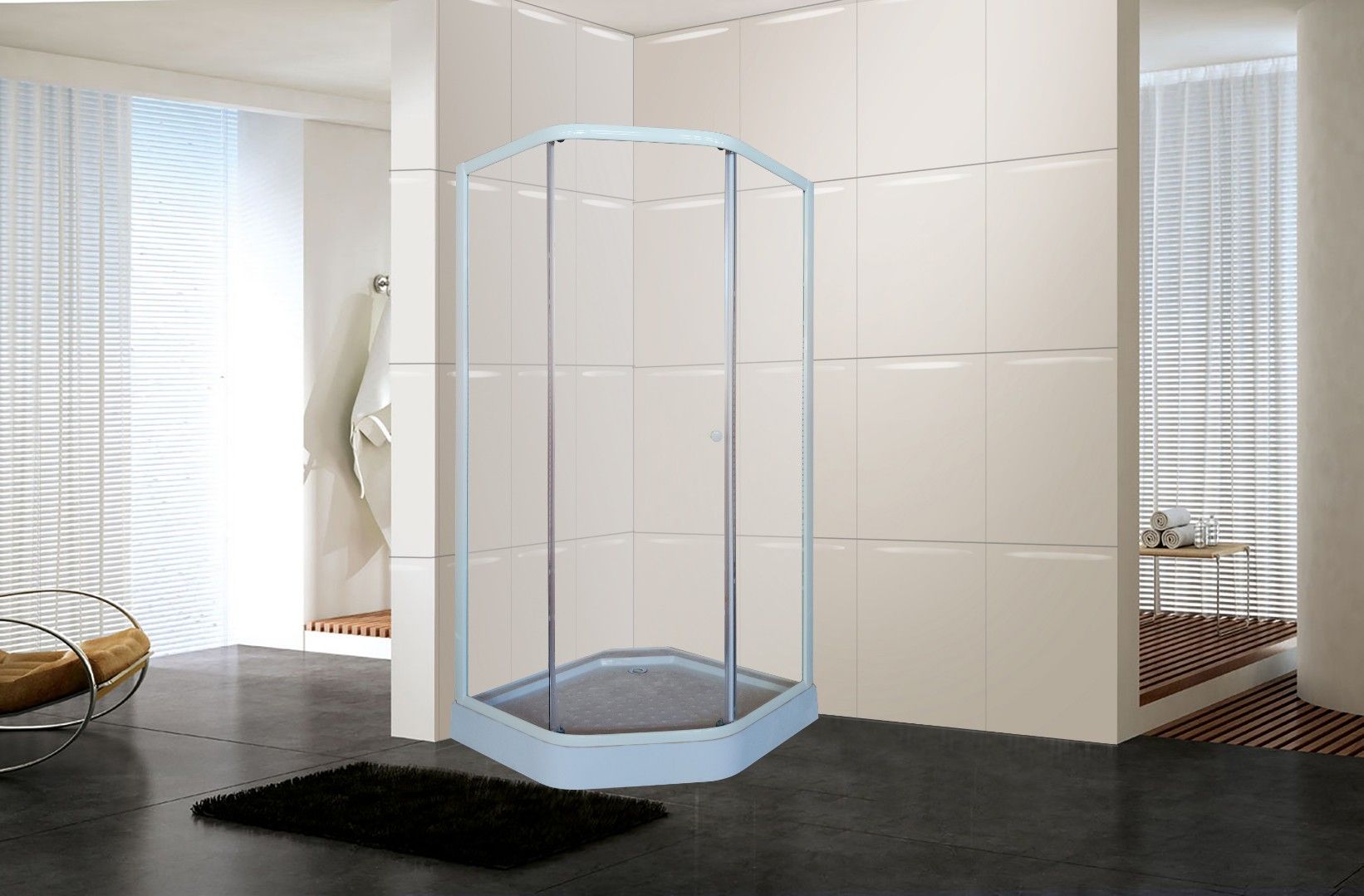 Душевой уголок Parly ZEP91 с поддоном - 1