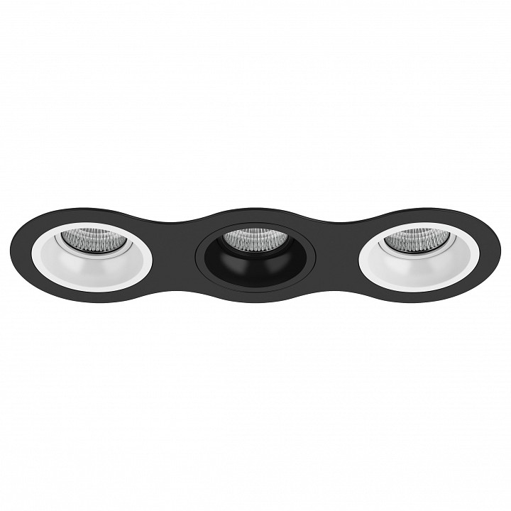 Встраиваемый светильник Lightstar Domino (214637+214606+214607+214606) D637060706 - 0