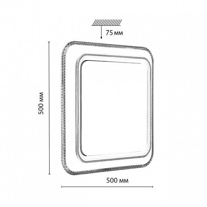 Накладной светильник Sonex Losy 7683/EL - 6