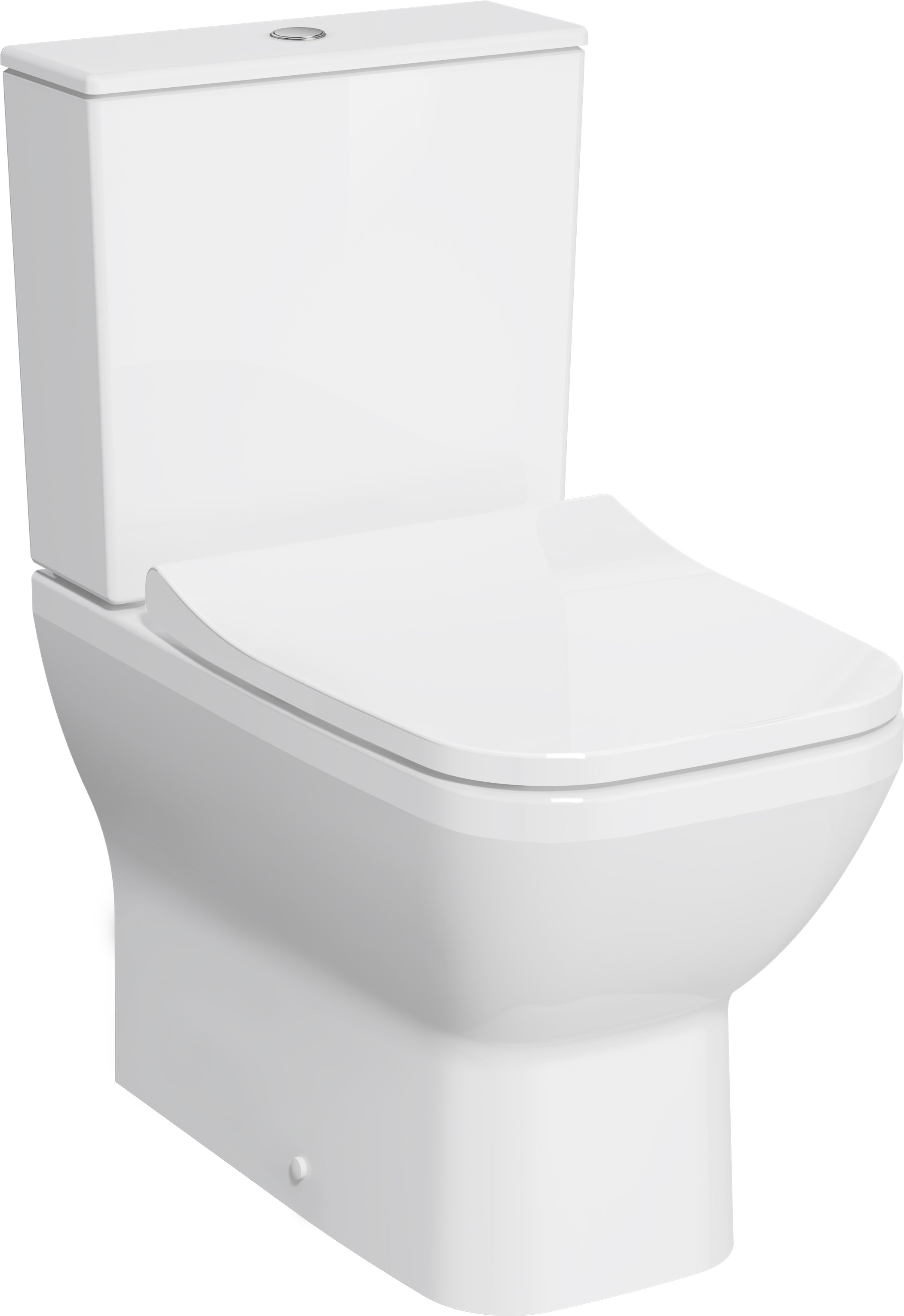 Унитаз-компакт VitrA Integra Square 9833B003-7204 с микролифтом - 0