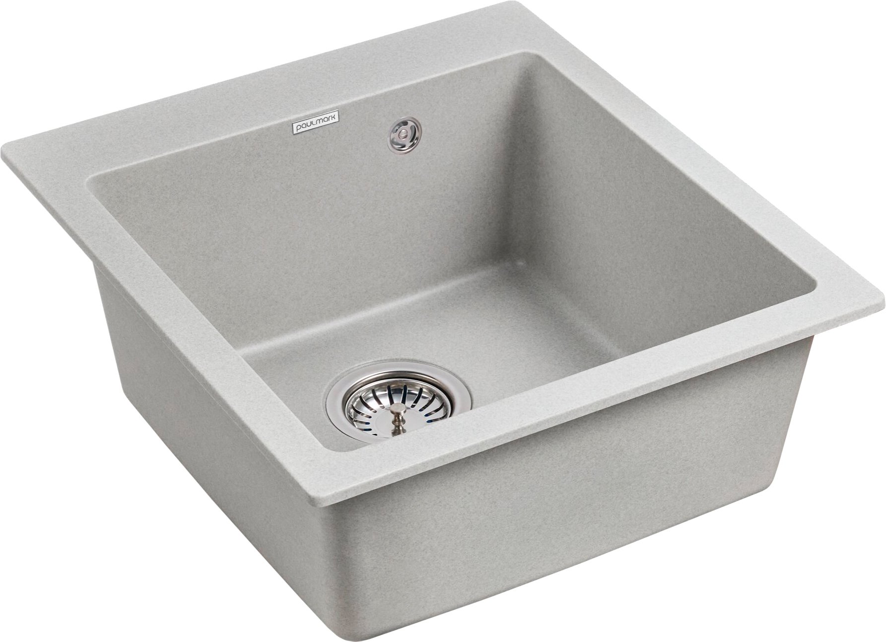 Мойка кухонная Paulmark Zemar PM104651-GR серая - 1