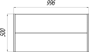 Мебель для ванной Акватон Брук 100 дуб феррара - 5