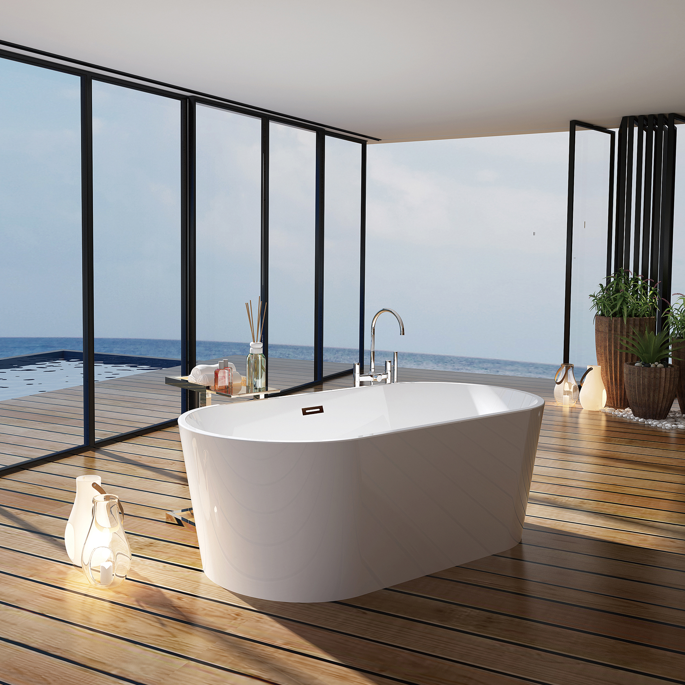 Акриловая ванна Swedbe Vita 8800 - 2