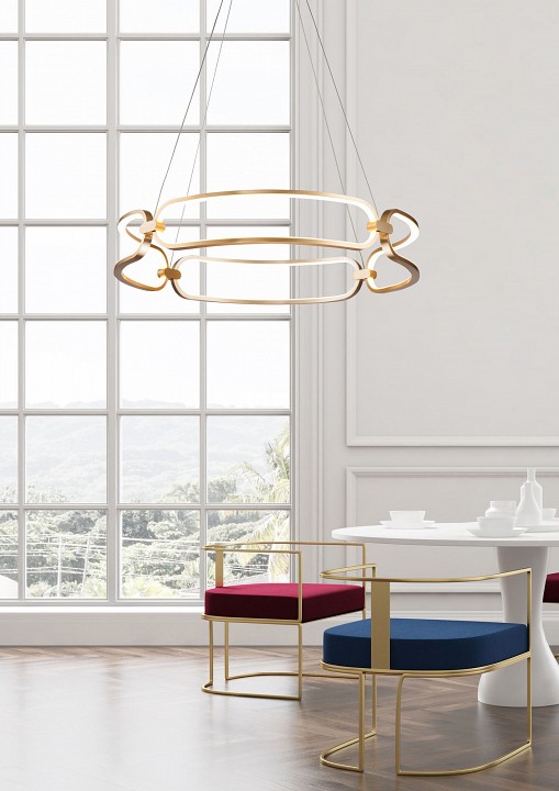 Подвесной светодиодный светильник Maytoni Chain MOD017PL-L50MG - 4