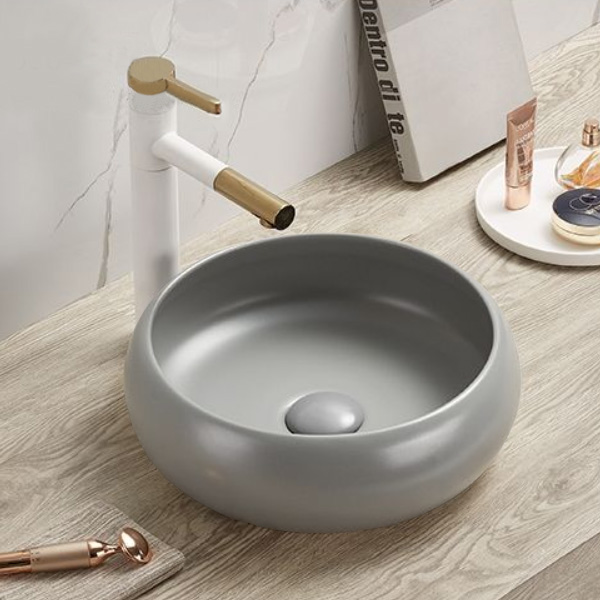 COMFORTY. Раковина COMFORTY 113MH светло серая матовая 00-00012226 - 0