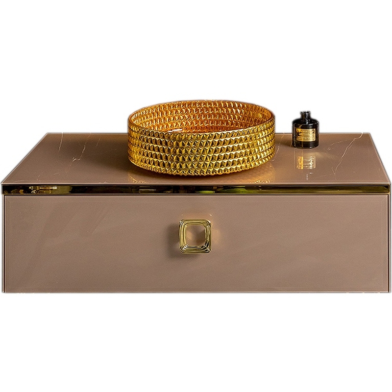 Тумба под раковину Armadi Art Lucido 100 розовый 770-100-Rose - 0